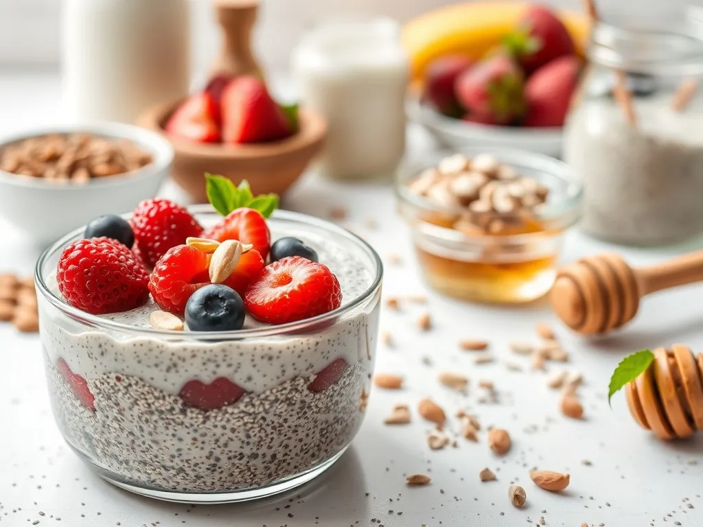 Desery z nasionami chia: 3 pożywne przepisy na zdrowe słodkości